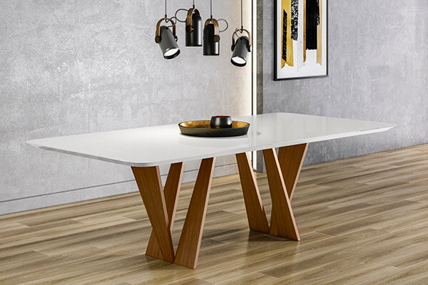 Mesa Eva Retangular